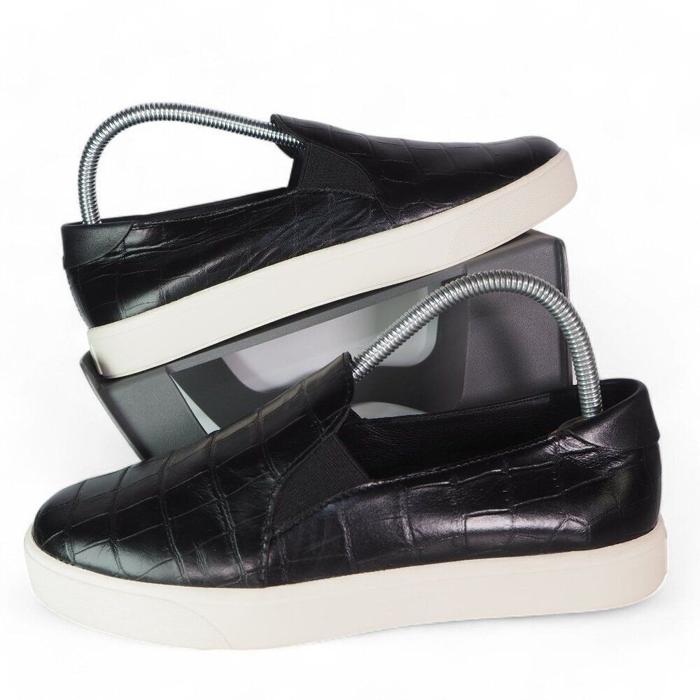 Cole Haan Grandpro Spectator 2.0 Croc Slip-on‎ Loafers Black W21658 Women's 8.5B